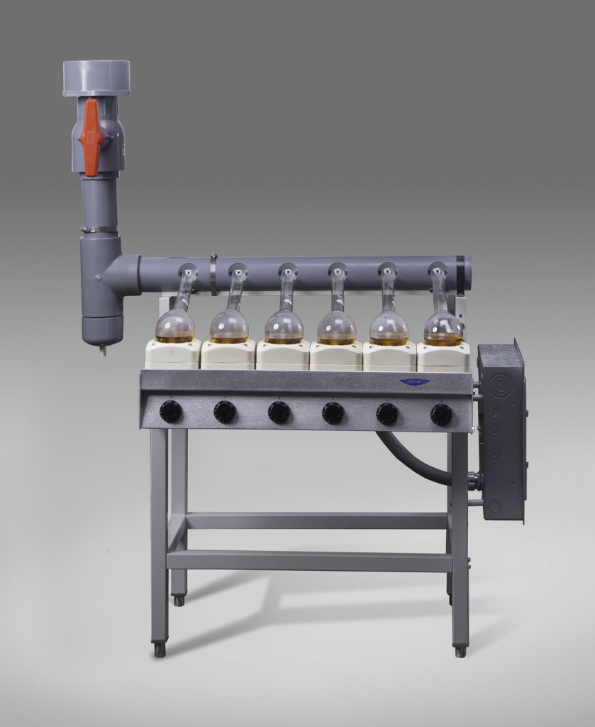 2125612 - Six-Place Kjeldahl Digestion Apparatus 2125612 - Six-Place Kjeldahl Digestion Apparatus