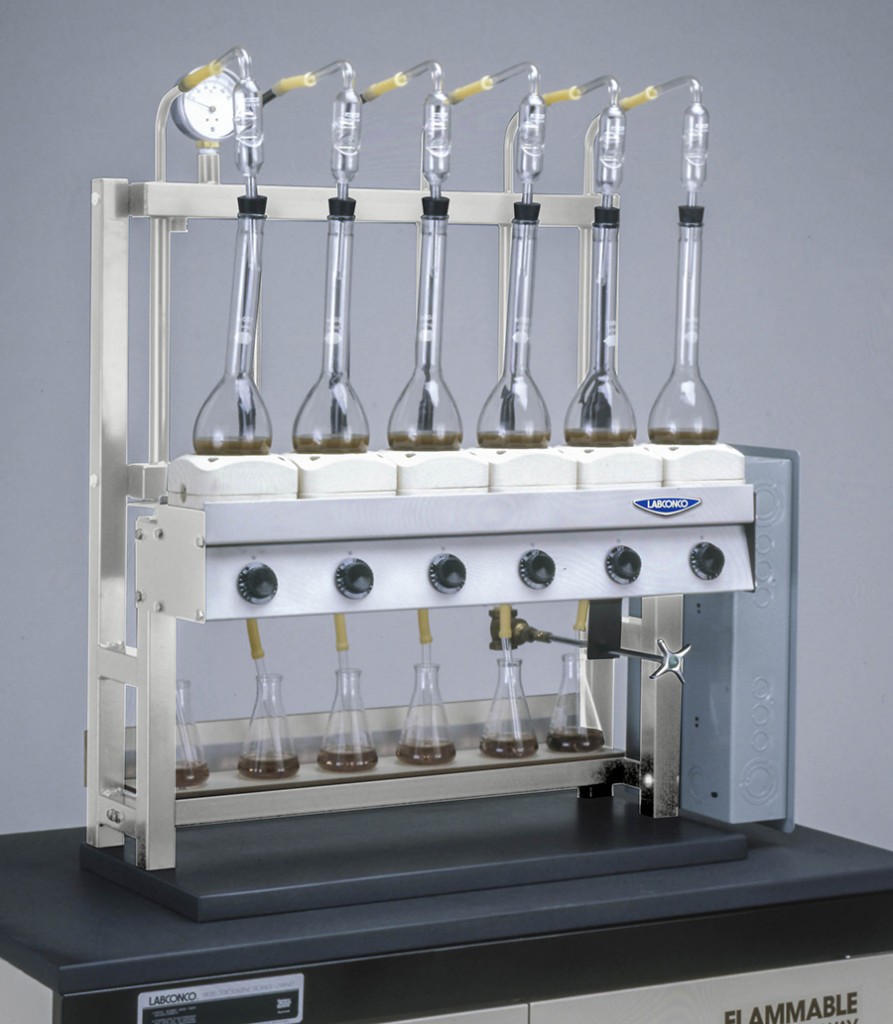 2127601 - Six-Place Kjeldahl Distillation Apparatus 2127601 - Six-Place Kjeldahl Distillation Apparatus