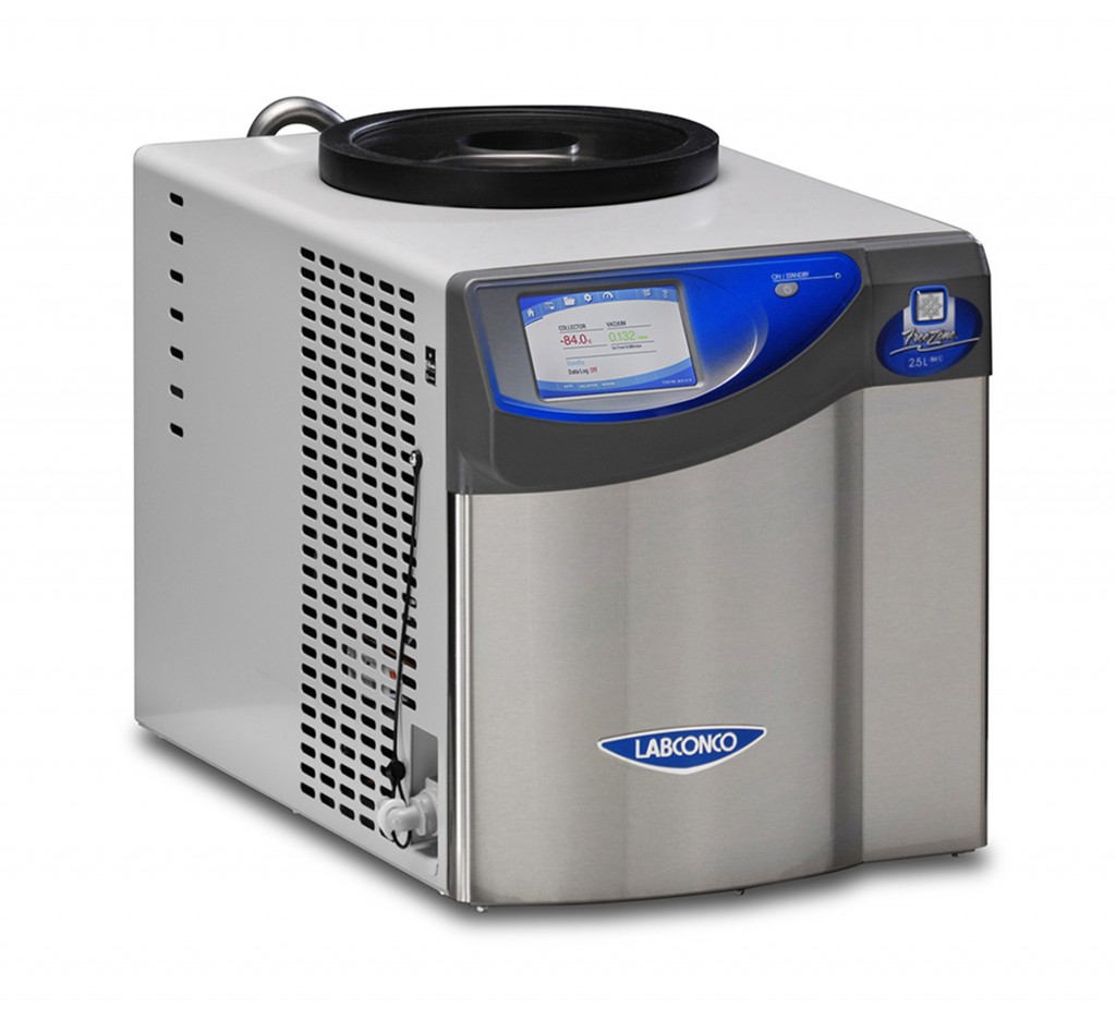 710201010 - FreeZone 2.5 Liter -84C Benchtop Freeze Dryer